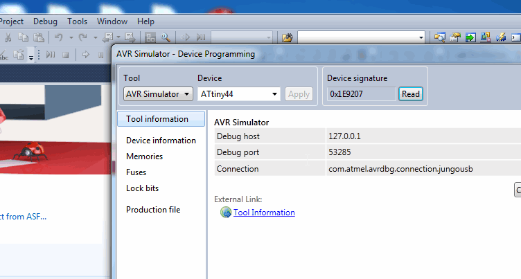 avr recognized my board